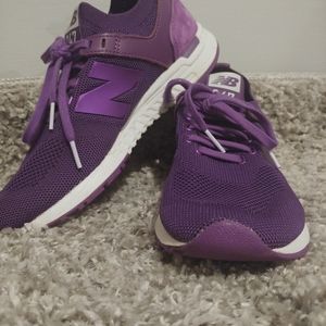 Purple New Balance Shoes